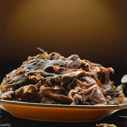 四川儿菜干咸菜炒回锅肉用盐菜