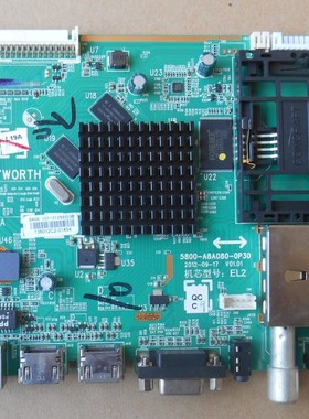 创维5800-A8A080-0P50 0P40 0P30主板39 50E580F屏V390 V500HK1