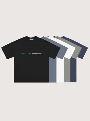 Roadistance植物LOGO印花短袖