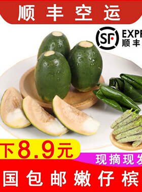 海南陵水青槟榔生槟榔果现摘鲜嫩槟榔250克散装 带配料原产地发货