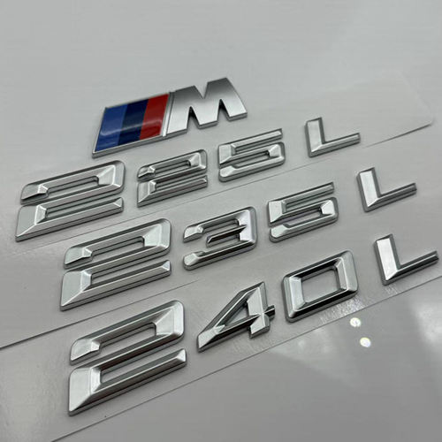 适用于25-26款宝马225L 235L 240L车标字标M235L后标尾标M235L标