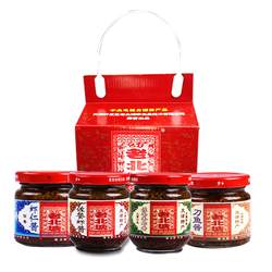 天津北塘特产正宗老北塘虾酱虾仁酱刀鱼酱海鲜酱礼盒精选礼盒包邮