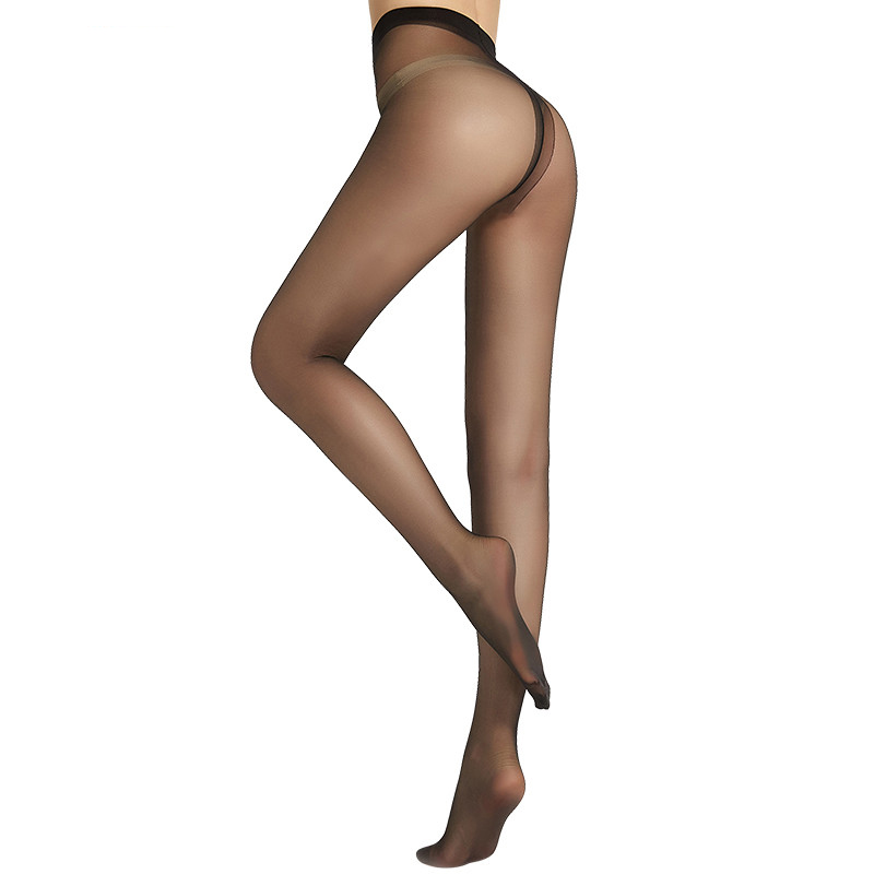 夏透明无痕T裆丝袜加大码