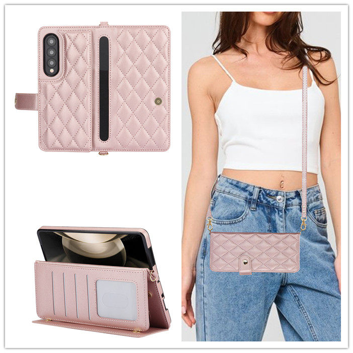 三星Zfold3手机壳斜挎挂绳