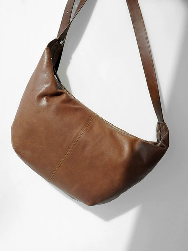 Импортная сумка через плечо, в корейском стиле, из натуральной кожи