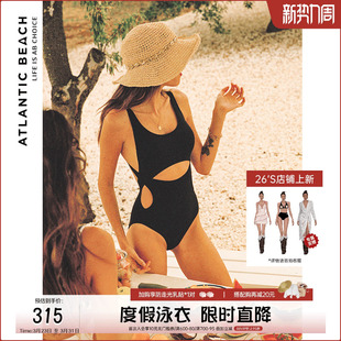 性感连体泳装 atlanticbeach度假游泳衣女夏新款 高级感 瑞思同款