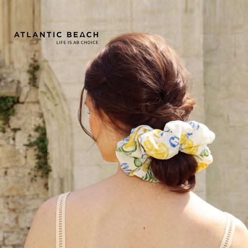 atlanticbeach度假柠檬印花发圈