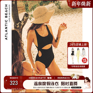 性感连体泳装 atlanticbeach度假游泳衣女夏新款 高级感 瑞思同款