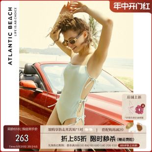 Sweet 2020新款 Chill Atlanticbeach 蝴蝶结泳衣女网红款 超仙