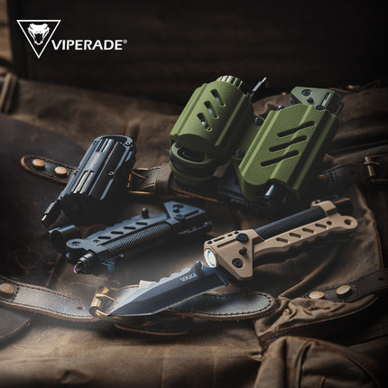 蝰蛇 VAK6多功能户外应急多用途EDC野营工具点火照明求生装备套装