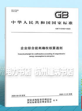 GB/T 45482-2025 企业综合能耗确权核算通则