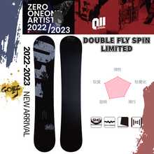 011滑雪板22-23日本单板平花板DOUBLE FLY SPIN LIMITED