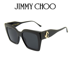 Jimmy Choo吉米周墨镜女新方形吉米周风镜ELENIGS周仰杰太阳镜