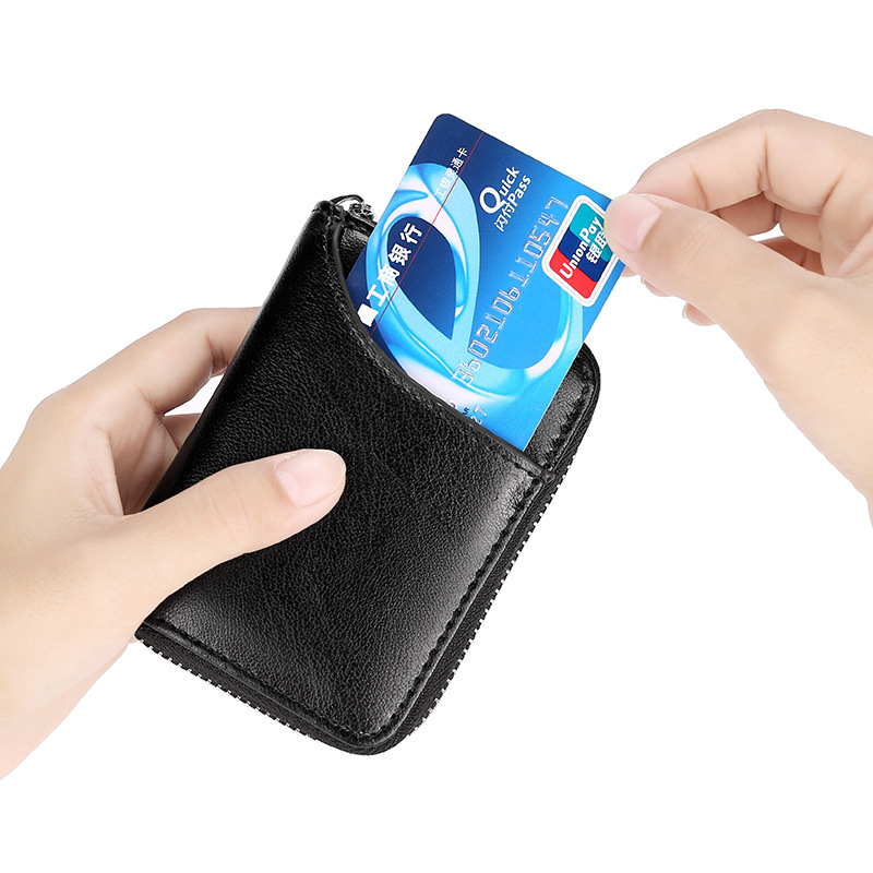 [Clearance]Denmark Theft prevention Degauss Small card lady Refinement high-grade genuine leather capacity Multi-bit cardsin the Leather/Lady bags/Men's bag, Card package  category - from Buy2taobao.com to provide professional Taobao agent buy service