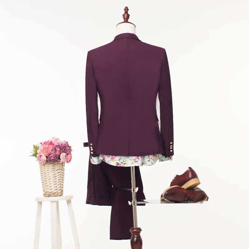 Costume homme en soie pour Quatre saisons - Ref 1563418 Image 3