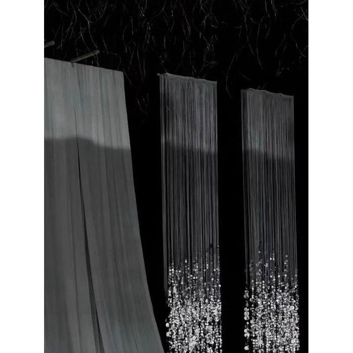 银色婚庆新款亚克力水晶宴