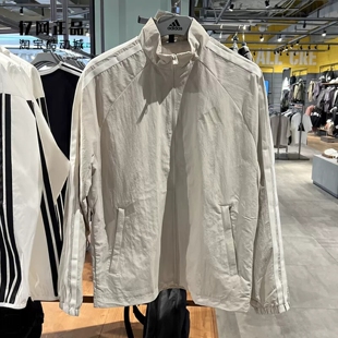 Adidas 阿迪达斯 男款春秋运动休闲舒适梭织风衣夹克外套 KC3894