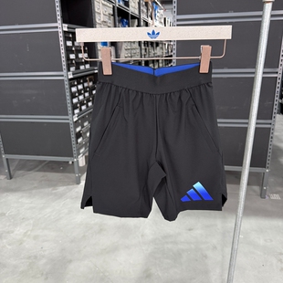 Adidas 阿迪达斯正品 中大童运动休闲舒适透气夏季短裤 HR5925
