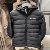 运动休闲连帽保暖羽绒服 女子户外轻薄款 KB2149 阿迪达斯 Adidas