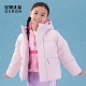 运动休闲保暖宽松连帽羽绒服 女儿童冬季 KG5509 阿迪达斯 Adidas