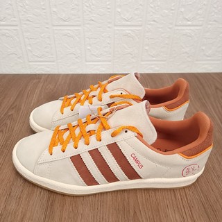 Adidas 三叶草 CAMPUS 80S 男女复古经典反毛皮休闲鞋板鞋 GY4589