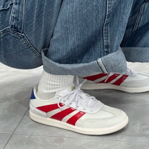 Adidas 阿迪达斯 男女复古平地及场下款足球休闲运动鞋 IG8974