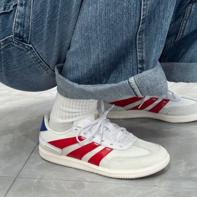 Adidas 阿迪达斯 男女复古平地及场下款足球休闲运动鞋 IG8974