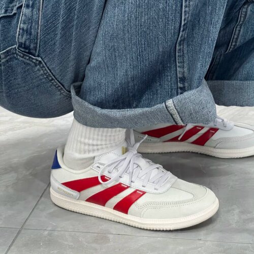 Adidas 阿迪达斯 男女复古平地及场下款足球休闲运动鞋 IG8974