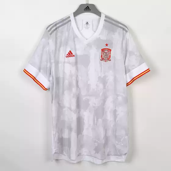 Adidas Adidas European Cup Spain Team Away Player Version Football Jersey Short-Sleeved Jersey Fi6239