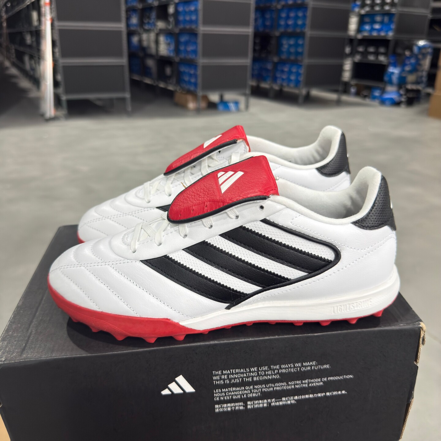 Adidas 阿迪达斯 COPA GLORO 2 中端TF碎钉人草男款足球鞋 IH8268