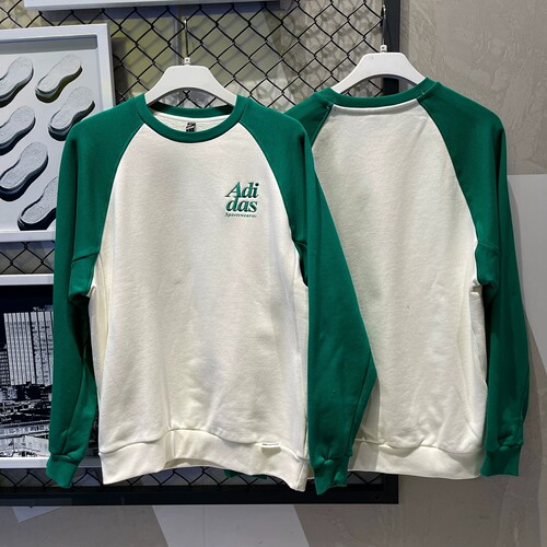 Adidas 阿迪达斯 男运动休闲宽松舒适圆领长袖套头衫卫衣 JE6111