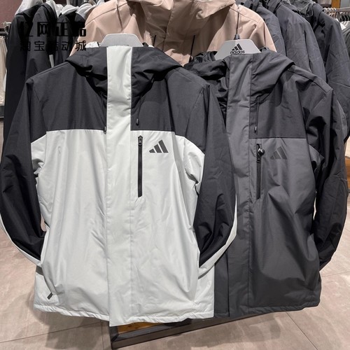 Adidas 阿迪达斯 男女户外三合一夹克外套 JM9140 JM9142 JW1650