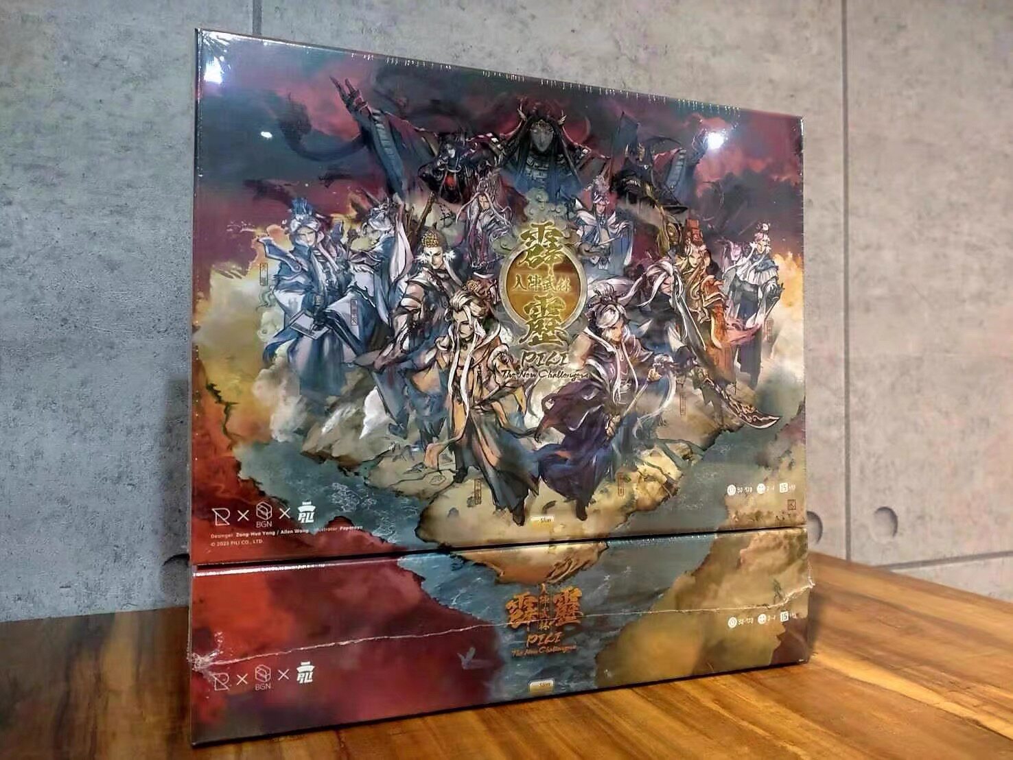 包包桌游| 霹雳：入阵武林 slim版 霹雳布袋戏桌游 繁体中文包邮