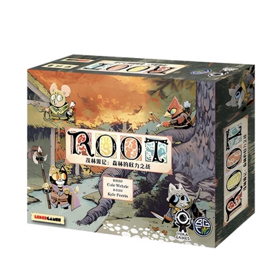 包包桌游 | ROOT茂林源记繁体中文战争冒险策略