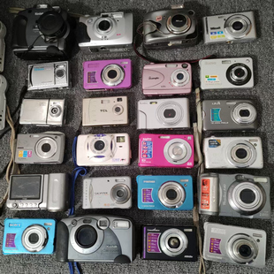 各种报废数码 坏机子适用拍照道具摆件模型拆件充数 相机ccd小像机