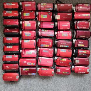 红色手持DV摄像机模型拍摄道具报废坏摄像机摆件复古拍照充数相机