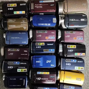 各种报废DV摄像机拍摄道具坏模型摆件复古拍照充数二手相机不可用