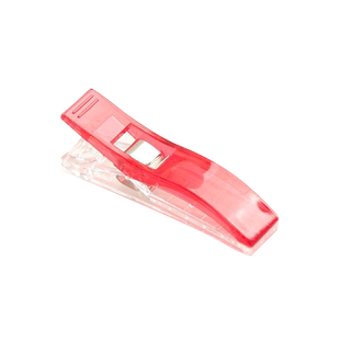 彩色包边固定夹定位夹缝纫长尾夹塑料斧头夹拼布强力夹子代替珠针