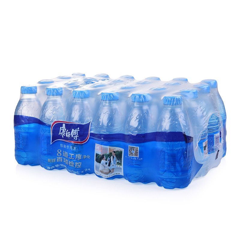 2箱装 康师傅包装饮用水小瓶380ml*24瓶装纯净水 db