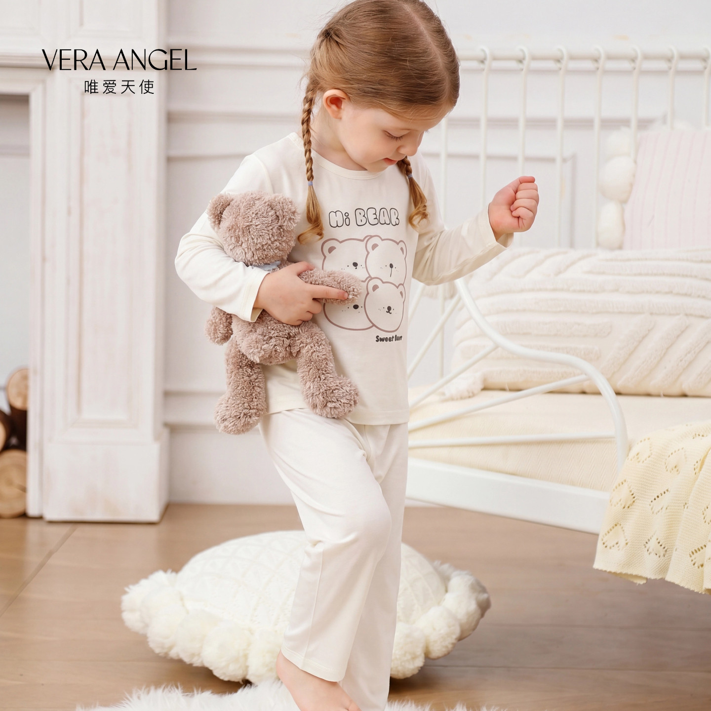 VeraAngel儿童莫代尔家居服套图片