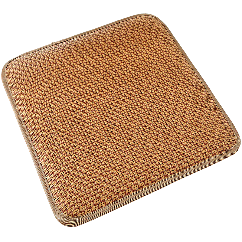 夏季双面凉席椅垫加厚藤席凉坐垫久坐屁垫透气凉垫夏天椅子垫座垫