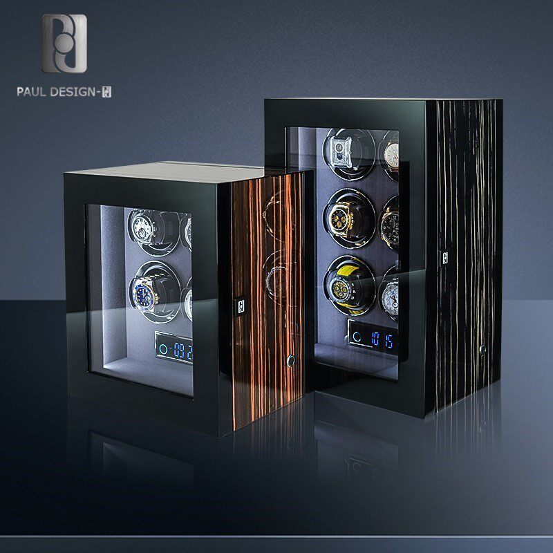 英国PAUL DESIGN堡蒂摇表器机械表专业上弦静音防磁轻奢 转表器.