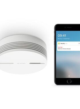 Netatmo smoke 智能雾探测器 10年电池续航 homekit.