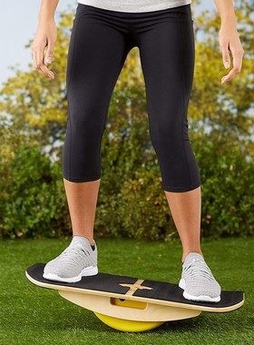 蓝色星球Blue Planet 7合1 竹木平衡训练板 瑜伽办公冲浪滑板.