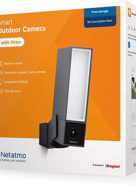 Netatmo Presence  Smart Outdoor Camera with Siren homekit.