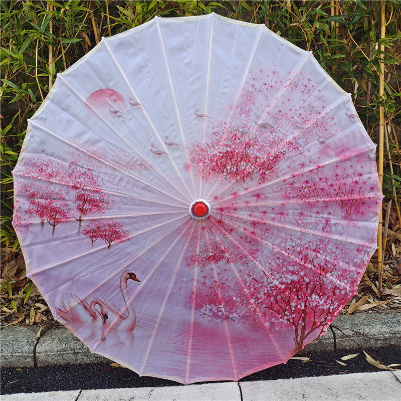 非遗手工油纸伞古风道具拍照儿童汉服表演花伞古典舞蹈专用荷花伞,节庆用品/礼品,吊顶纱幔,淘宝优惠券,粉丝福利购,淘宝优惠卷