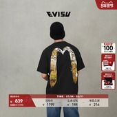 EVISU福神 T恤2EAHTM5TS1162RXCT 大M印花短袖 2025秋季 男士