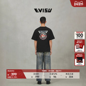 口号印花短袖 EVISU福神 男士 T恤2ESHTM5TS7060RXCT