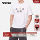 EVISUKURO男士 Logo家花印花休闲圆领超宽松潮流纯棉短袖 T恤男