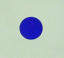 QB24  400nm带通滤光片  蓝色滤光片  350-600nm波段 45*2mm